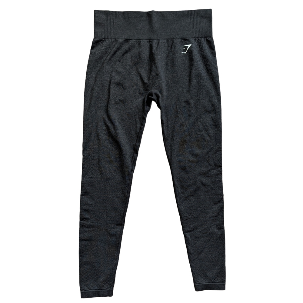 Gymshark Charcoal Gray Marl Vital Seamless High Waisted Leggings Size Large